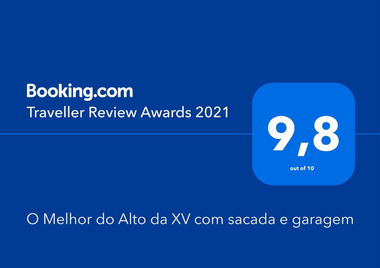 O Melhor Do Alto Da XV Com Garagem E Sacada Curitiba Ngoại thất bức ảnh